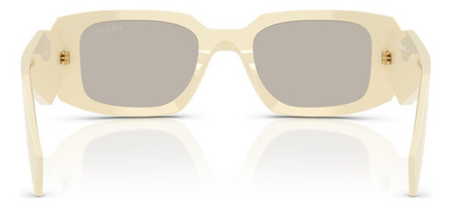 Óculos De Sol Prada Catwalk Nude Pr17ws 21d5j2-49 Lente Cinza