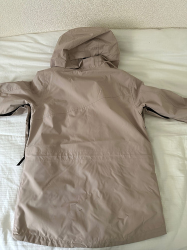Campera Ski/snowboard Dope Mujer Beige Xxs Liso (Usado)