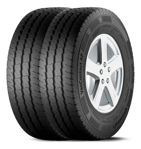 Kit 2 Pneu 225/65r16 Continental Vancontact Ap 112/110r 8pr