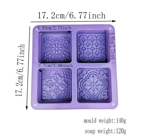 Moldes De Silicona Para Jabón, Molde De Silicona Para