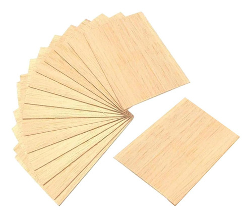 15x Rodajas Cuadradas De Madera Formas Coaster Madera