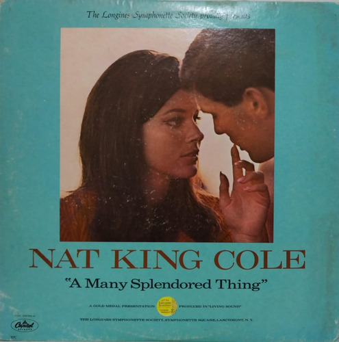 Nat King Cole  A Many Splendored Thing Lp