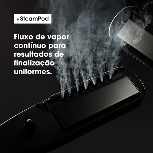 Prancha Modeladora A Vapor Steampod 3.0 L'oréal Professionne Cor Branco
