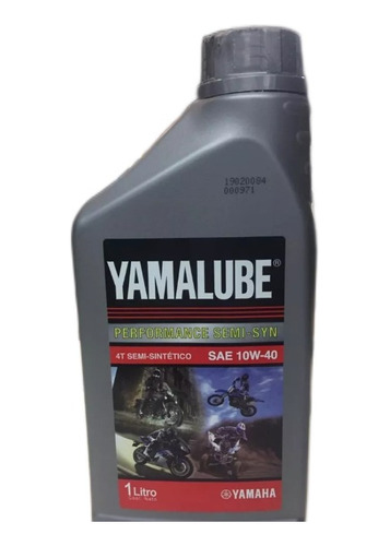 Aceite Yamalube 4t 10w40 Semi Sintetico Yamaha Pergamino