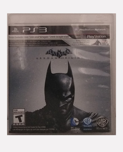 Batman: Arkham Origins Standard Edition  Ps3 Físico