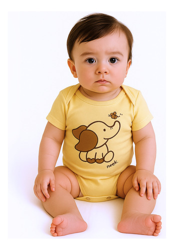 Pañalero Estampado Bebé Algodón Suave Neek Cotton® Unisex