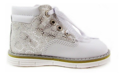 Imagen 2 de 7 de Zapatos Para Niñas Pocholin Botas Casuales Estampadas