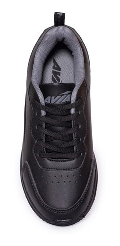 Zapatilla Escolar Avia Nena Nene Tenis Cuero Cordon Colegio