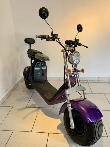 Patinete Moto Scooter Elétrico 1500w Lilas