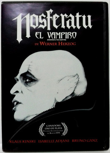 Nosferatu El Vampiro Dvd Original Werner Herzog Klaus Kinski