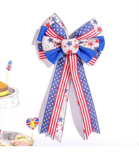 Lazo De Corona De Bandera Americana, Lazo Estrellas