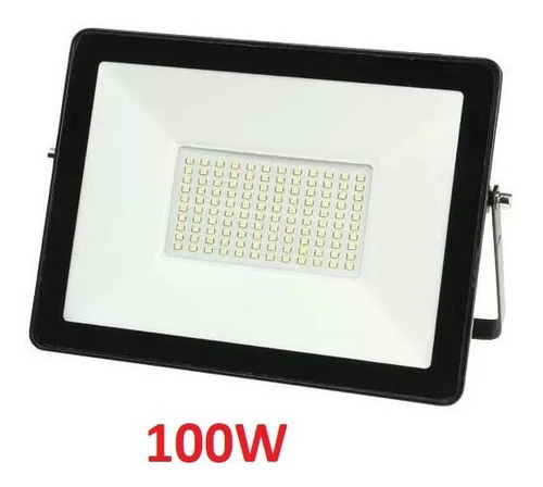 Reflector Led 100w Ultradelgado Económico - Luz Blanca  Ip66