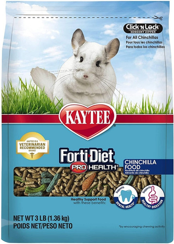 Alimento Kaytee Forti Diet Hamster Chinchillas 3 Lb/ 1.36 Kg