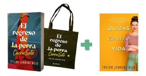 Promo Carrie Soto + Quizas Otra - 2 Libros + Totebag Regalo