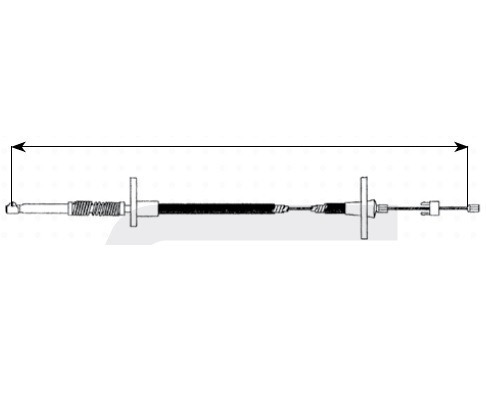 Chicote Acelerador Mercury Marquis 1984 - 1986 3.8l Cahsa