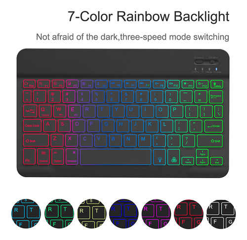 Funda Con Teclado Y Ratón: Transforma La Tableta En Una Comp