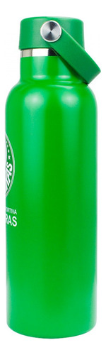 Garrafa Térmica 500ml Palmeiras Inox, Esportiva, Original