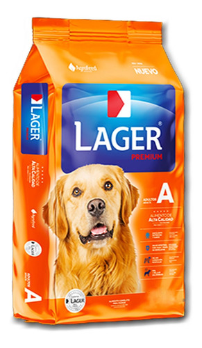 Imagen 2 de 7 de Ración Para Perro Lager Adulto 10kg+ Obsequio + Envío Gratis
