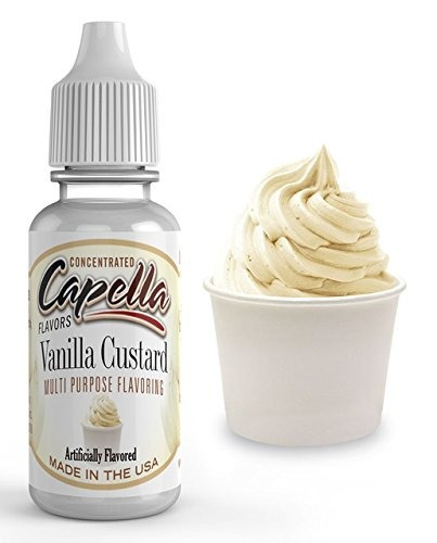 Sabor Capella Gotas Botella De Vainilla Flan Concentrado 13m