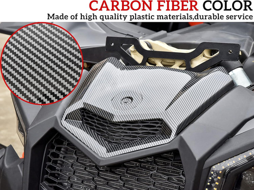 Campana Turbo Con Patrón De Fibra De Carbono Para Can Am X3,