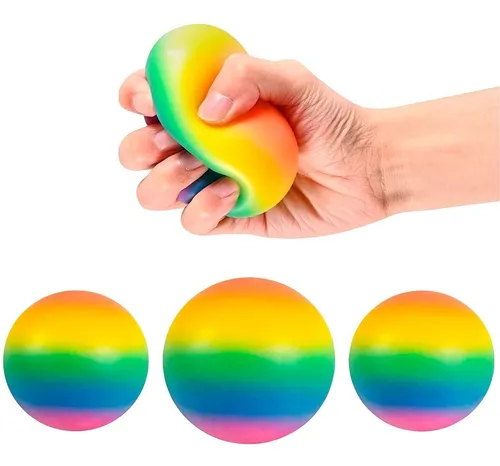 4 Pelota antiestrés, Squishy Fidget Toy, antiestres niños Bola, Pelotas  sensoriales, Pelota antiestres Adultos, Bola antiestres, Anti Estrés Bolas,  Juguetes Antiestres para Alivia el Estrés : : Juguetes y juegos