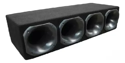 Combo Rack X4 Drivers Bomber Db200 4 Cornetas 4 Capacitores
