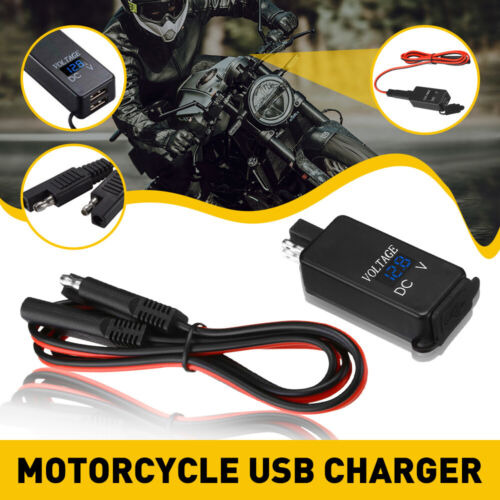 Qc3.0 Motorcycle Dual Usb Phone Gps Super Fast Charger A Ggg