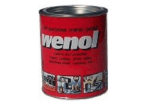 Pulidor De Metal Wenol, Lata De 1000 Ml - 6 Unidades