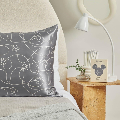 Funda De Almohada Kitsch Disney Mickey King Satén