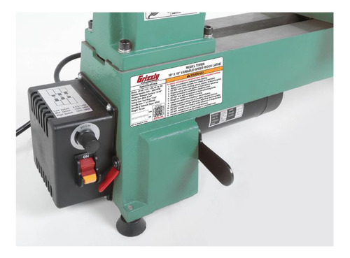 Torno De Banco Para Madera Vel Variable De 10 X 18 Grizzly
