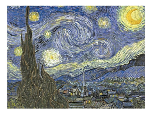 Noche Estrellada Vangogh Rompecabezas Signature Buffalo 1000