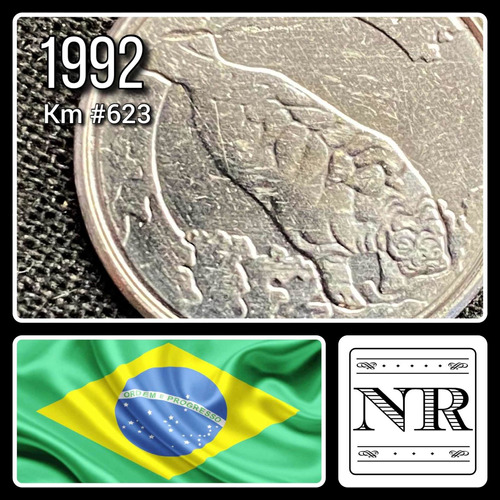 Brasil - 100 Cruzeiro - Año 1992 - Km #623 - Manatí
