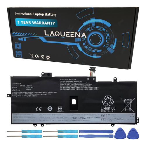 Bateria L18c4p71 Para Lenovo Thinkpad X1 Yoga Carbon 