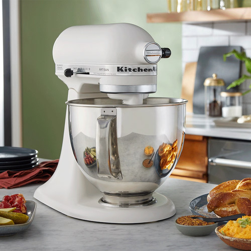 Batidora de Pedestal Kitchenaid Artisan KSM150PSPL 5qt Color Porcelain White Frecuencia 50 60hz