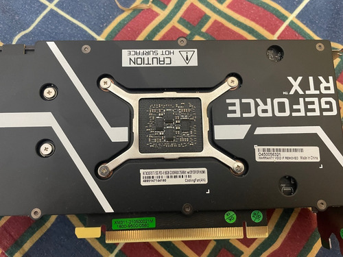 Placa De Video - Galax Nvidia Rtx 3070 Ti Sg