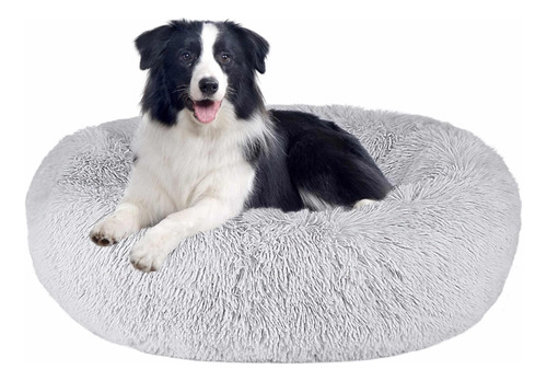 Cama Antiestrés De Felpa Suave Para Mascotas 100cm