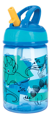 Nuby Flip-it Kids On-the-go Botella De Agua Impresa Con
