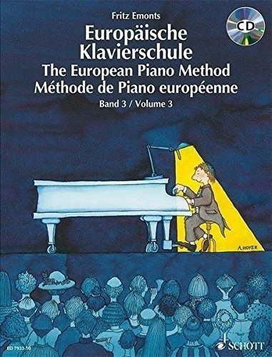 El Metodo De Piano Europeo Volumen 3 Bookcd