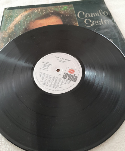 Disco Vinilo Camilo Sesto Horas De Amor Edición 1979 (Usado)