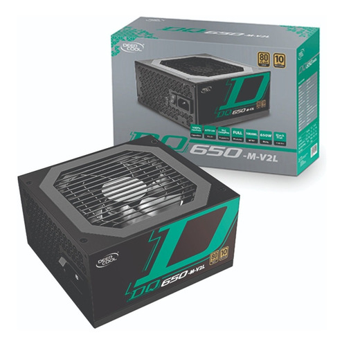 Fonte Deepcool 650w Reales 80 Plus Gold