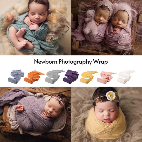 Manta Con Estampado De Fotografías Para Bebés, Accesorios De