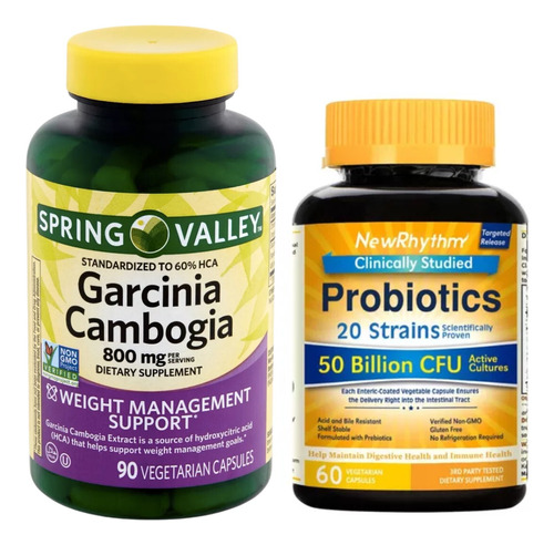 Garcinia Cambogia + Probioticos - Unidad a $2272