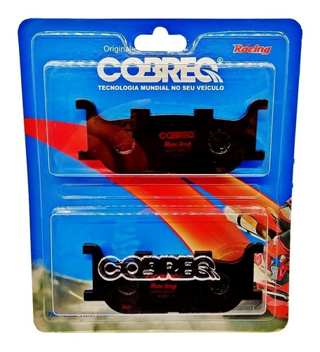 Pastilha Dianteira Xvs 650 Drag Star Cobreq Racing N-971