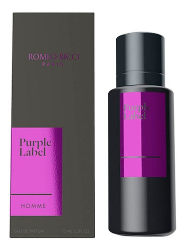 Fragancia Caballero Romeo Ricci Purpule Label Edp 100ml