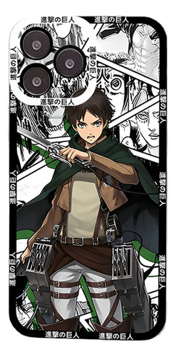 Funda De Teléfono Anime Attack On Titan Para iPhone 11, 12,