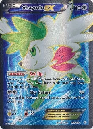 Shaymin (XY188/∞), Busca de Cards