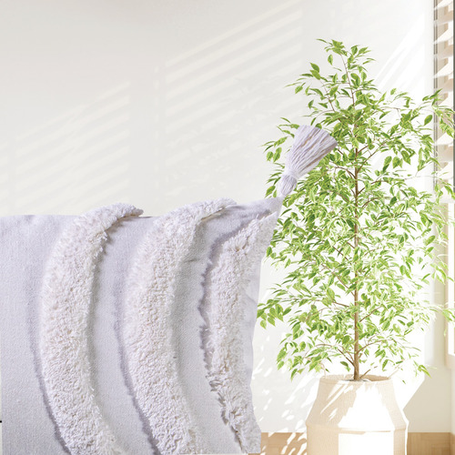 Funda P/cojín Itza 45x35cm Poliéster Concord Color Blanco