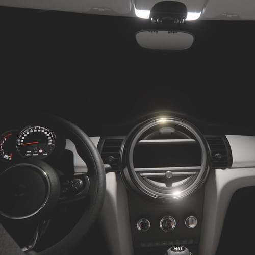 Lampada Automotiva Led T10 0,4w 12v Branca Esmagada Par