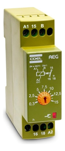 Rele De Tempo Aeg 3 Segundos Microproc. 94 A 242vca Coel