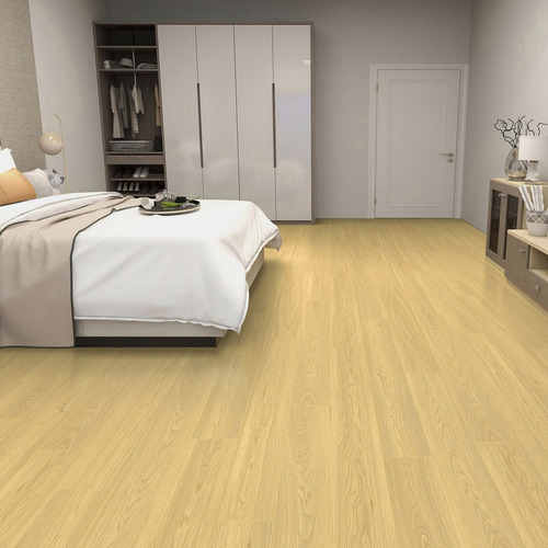 Piso Vinilico De Encaixe Click Fácil Instalação (4m²) Bege